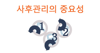 사후관리의 중요성